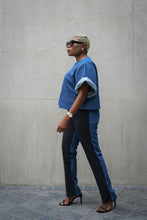 Load image into Gallery viewer, Audrey Denim Two tone (SET) - BOOQIE
